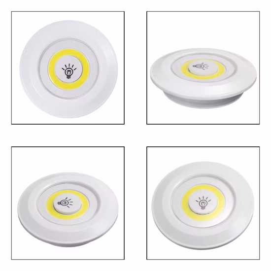 Lampe LED COB de haute qualité avec télécommande sans fil pour armoire, veilleuse