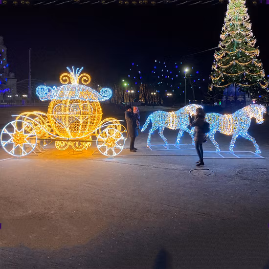 Support personnaliser les fournitures de décoration de noël/fournitures de décoration d'arc de noël