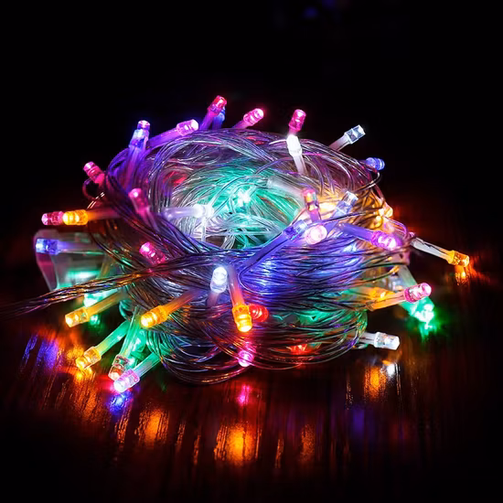 Offre spéciale cadeaux guirlande ornements pour la maison avec lumière LED