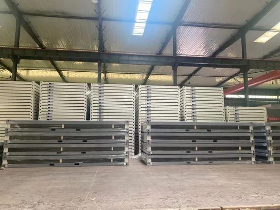 Maison modulaire préfabriquée de conteneur de bureau d'entrepreneurs de chantier de construction